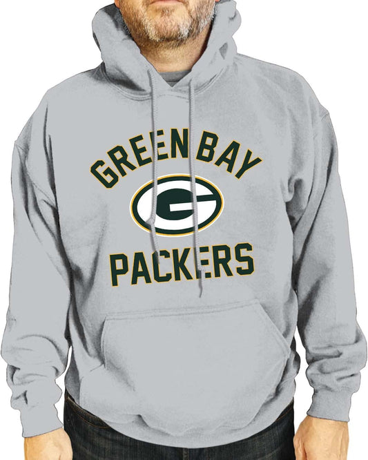 NFL Adult Gameday Hooded Sweatshirt - Poly Fleece Cotton Blend - Stay Warm and Represent Your Team in Style