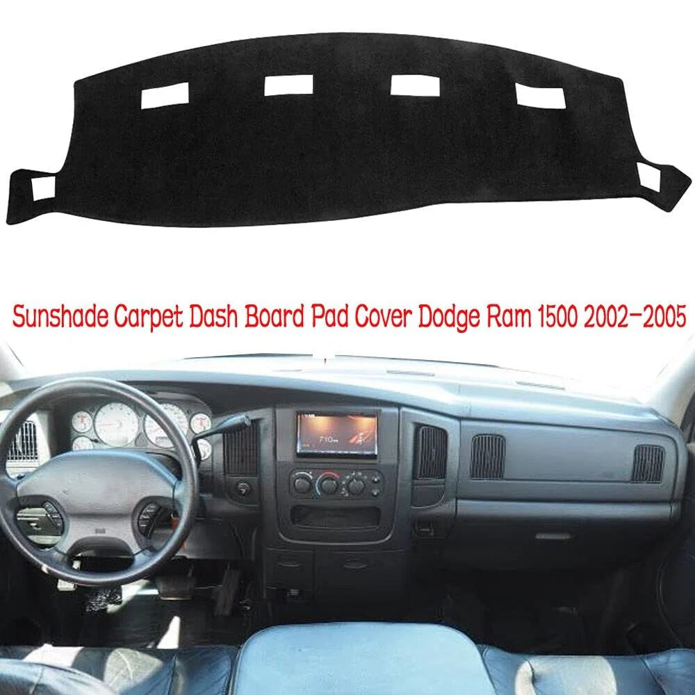 For Dodge Ram 1500 2500 3500 2002-2005 Dash-Mat Dashboard Mat Dash Cover Carpet