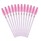 50PCS Mascara Wands,Crystal Pink Mascara Brushes, Disposable Eyelash Eyebrow Spoolies, Lash Brush for Makeup Eyelash Extensions, Eyebrow Spoolie for Lash Extension(Pink)