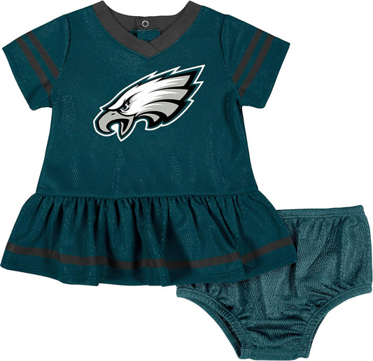 Girls' NFL Team Jersey Dress and Diaper Cover