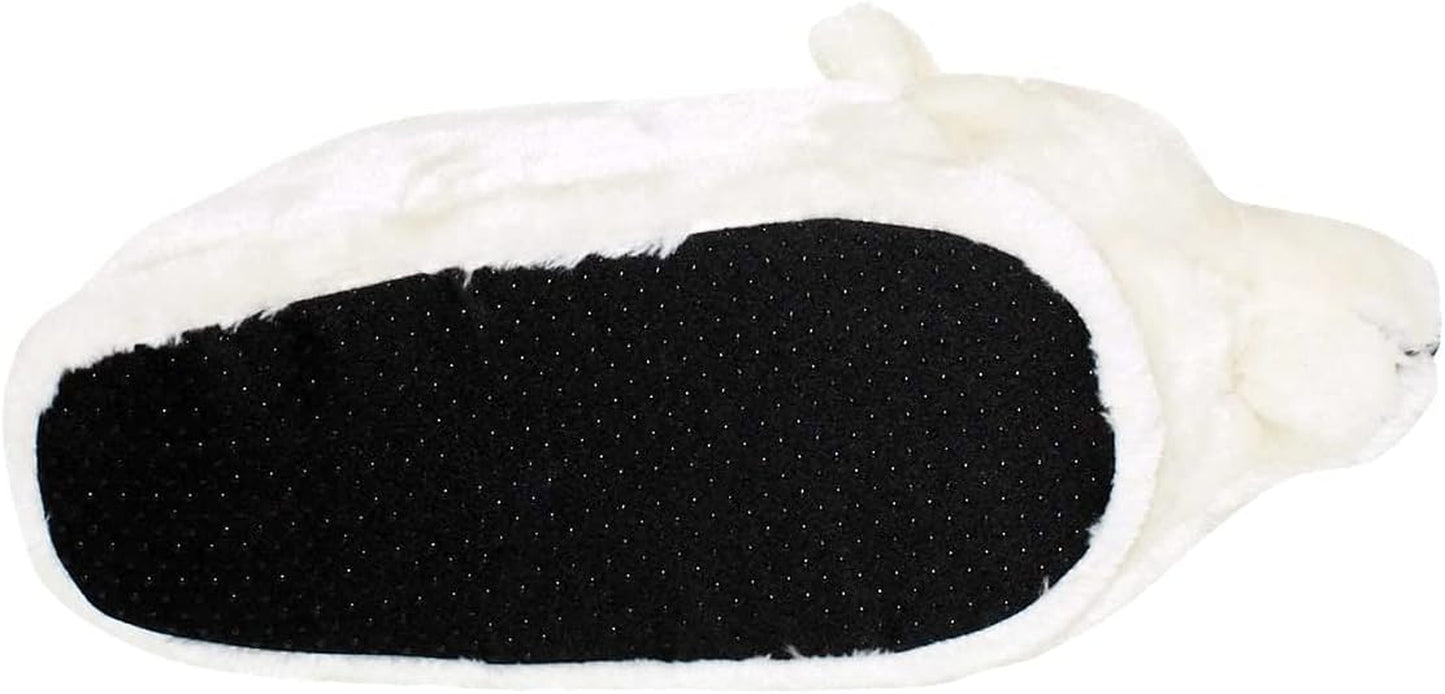 Happy Feet Animal Slippers for Adults and Kids, Cozy and Comfortable, Sturdy Rubber Soles, Thick 1-Inch Memory Foam Footbed, Non-Skid Bottoms, Plush Velvety Material Slippers, as Seen on Shark Tank