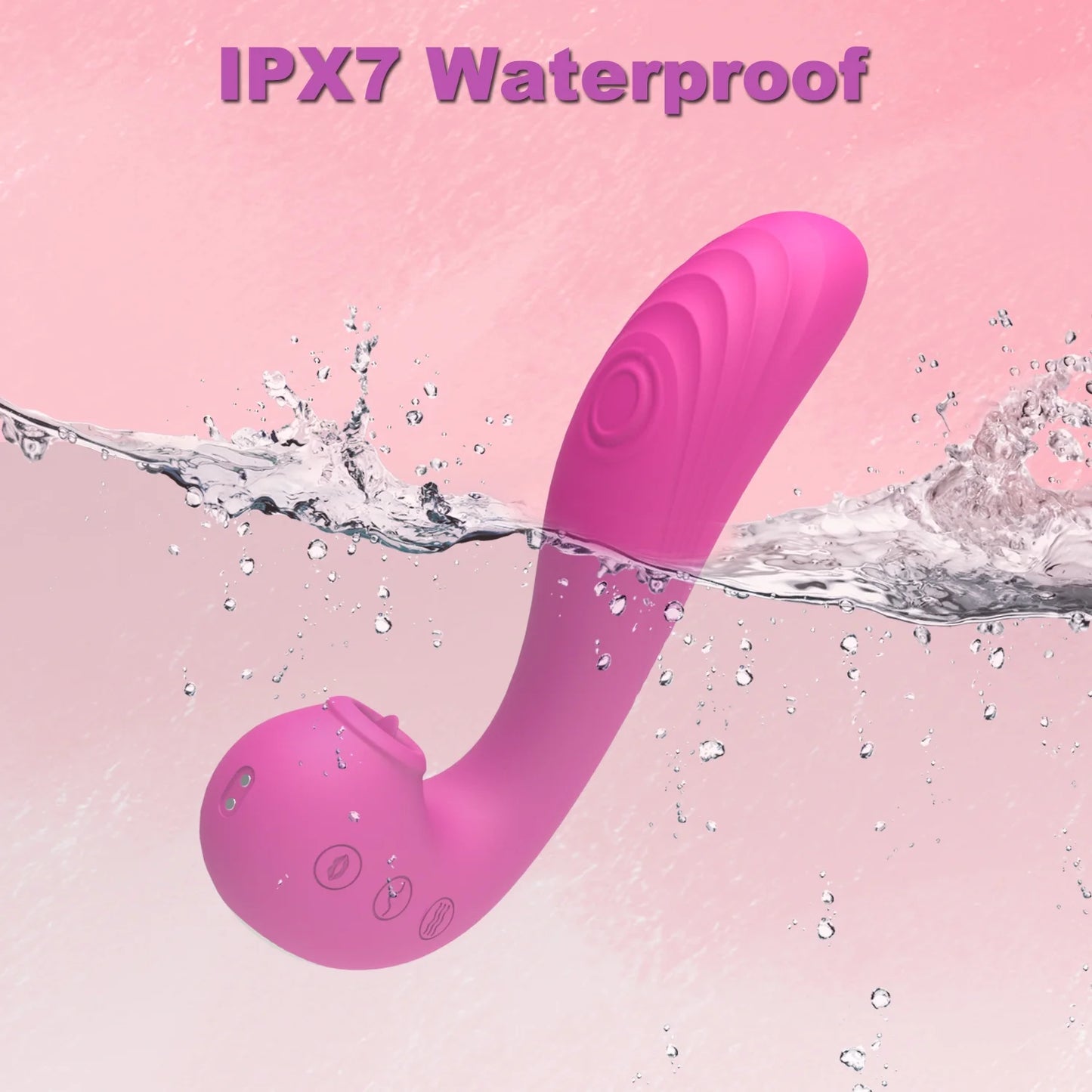 G Spot Vibrator Female Sex Toys for Women Adult Toy with Vibrating & Tapping & Swing & Suction Modes Silicone Stimulator Sexual Pleasure Tools Waterproof Personal Massager for Couples