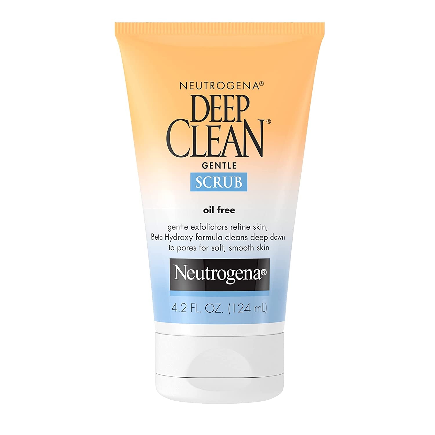 Deep Clean Gentle Daily Facial Scrub, Oil-Free Cleanser, 4.2 Fl Oz